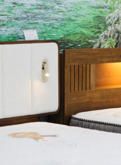 국내산 원목침대로 건강한 수면 환경 완성!